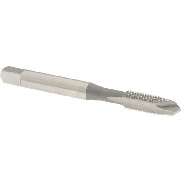 OSG 1230400 Spiral Point Tap 1/4-28 UNF, 2 Flutes, Plug Chamfer, 3B Class of Fit, HSS, Bright/Uncoated Coated