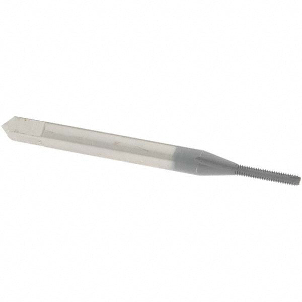OSG 3000102 Spiral Point Tap #0-80 UNF, 2 Flutes, Bottoming Chamfer, 2B Class of Fit, HSS, elektraLUBE Coated