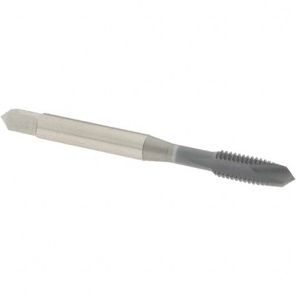 OSG 1214402 Spiral Point Tap #12-28 UNF, 2 Flutes, Plug Chamfer, 2B/3B Class of Fit, HSS, elektraLUBE Coated