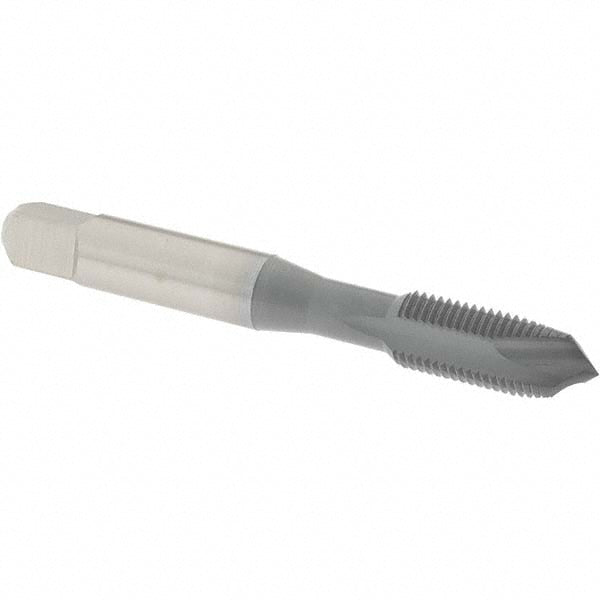 OSG 1231802 Spiral Point Tap 3/8-24 UNF, 3 Flutes, Plug Chamfer, 3B Class of Fit, HSS, elektraLUBE Coated