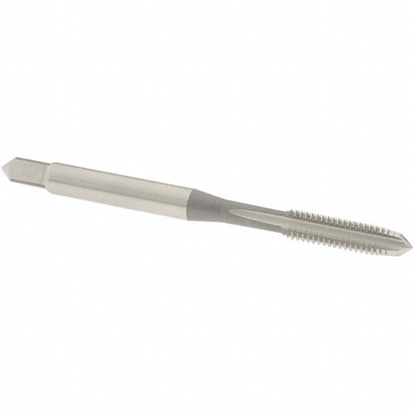 OSG 1595100 Straight Flute Tap #10-32 UNF, 4 Flute, Plug Chamfer, High-Speed Steel, Bright/Uncoated Finish