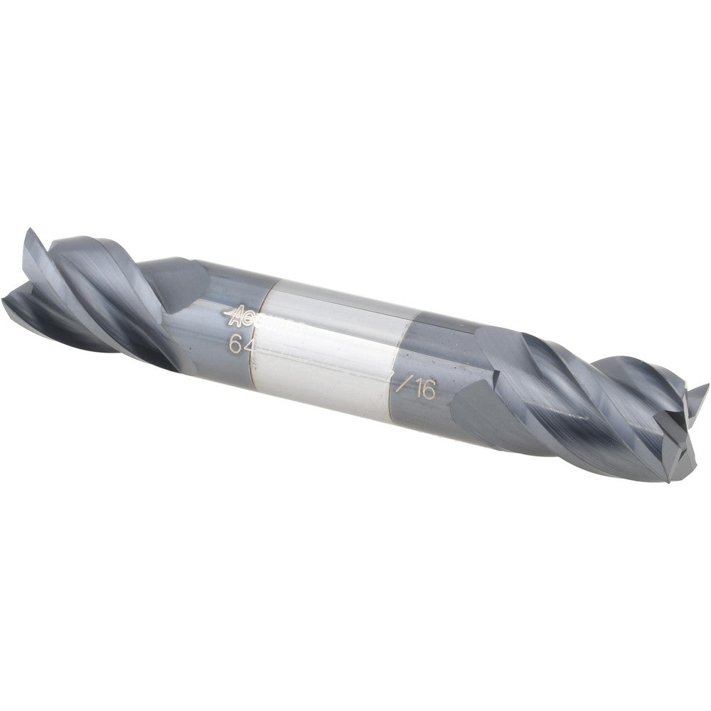 Accupro 64970619 Square End Mill 7/16'' Dia, 9/16'' LOC, 7/16'' Shank Dia, 2-3/4'' OAL, 4 Flutes, Solid Carbide