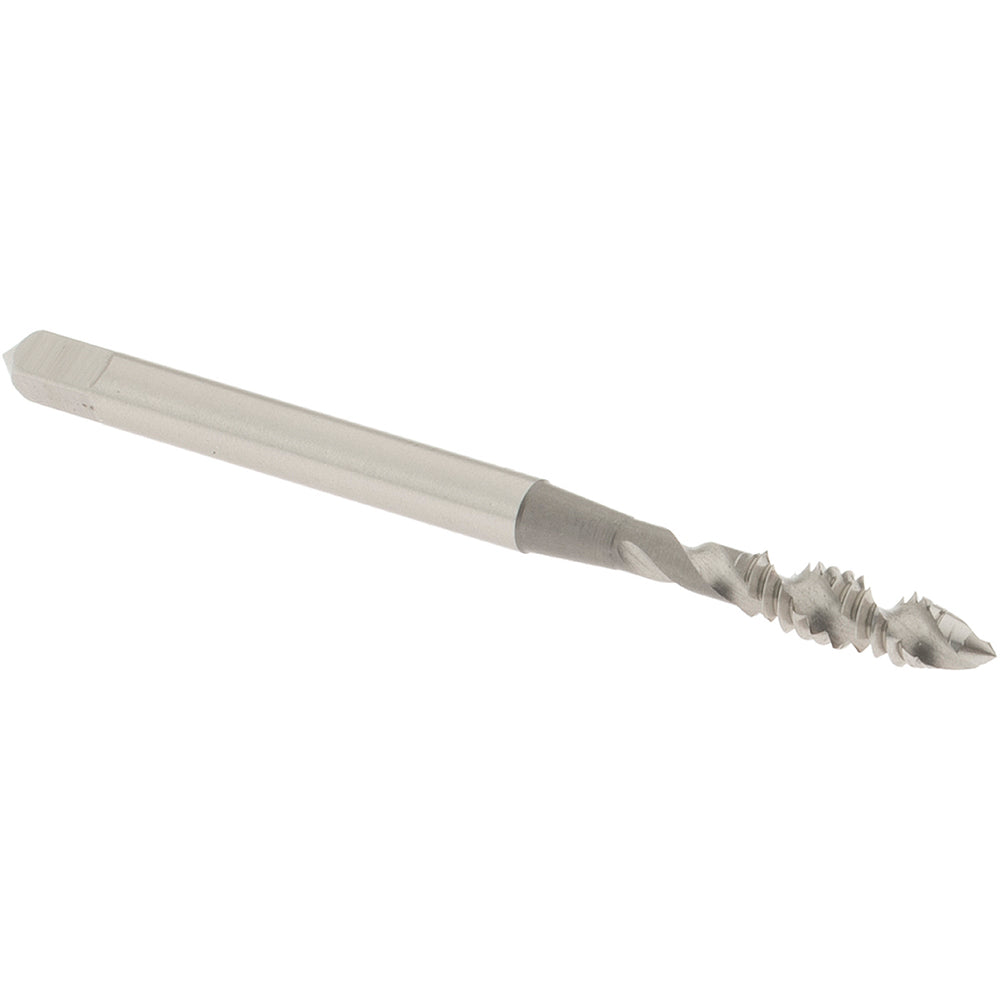OSG 1412400 Spiral Flute Tap #6-32, UNC, 2 Flute, Plug Chamfer, 2B Class of Fit, High-Speed Steel, Bright/Uncoated Finish