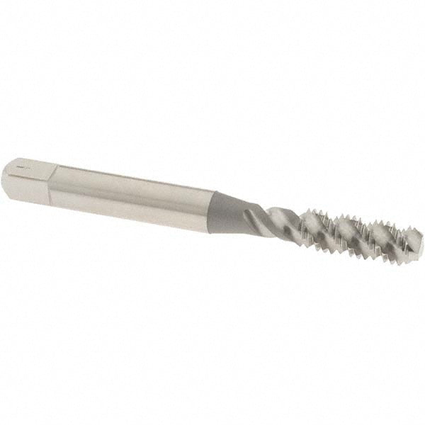 OSG 1986100 Spiral Flute Tap M6x1, Metric Coarse, 3 Flute, Bottoming Chamfer, 6H Class of Fit, High-Speed Steel, Bright/Uncoated Finish