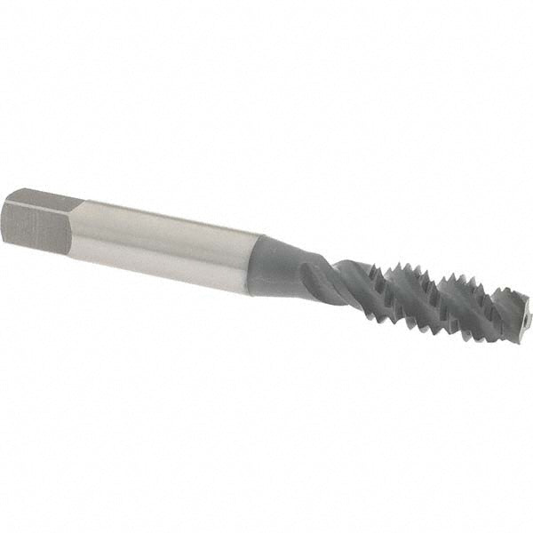OSG 1430402 Spiral Flute Tap 5/16-18, UNC, 3 Flute, Plug Chamfer, 3B Class of Fit, High-Speed Steel, elektraLUBE Finish