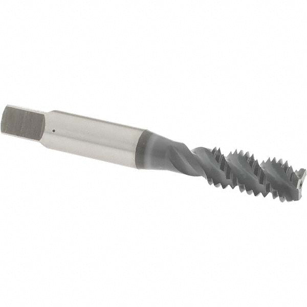 OSG 1430902 Spiral Flute Tap 3/8-16, UNC, 3 Flute, Bottoming Chamfer, 3B Class of Fit, High-Speed Steel, elektraLUBE Finish