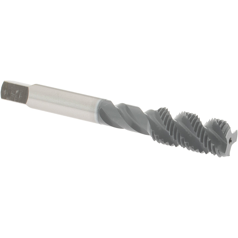 OSG 1431702 Spiral Flute Tap 7/16-20, UNF, 3 Flute, Bottoming Chamfer, 3B Class of Fit, High-Speed Steel, elektraLUBE Finish