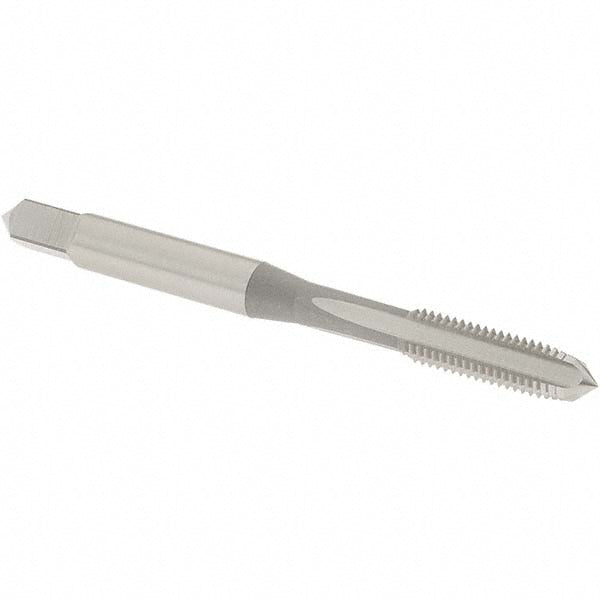OSG 1670100 Straight Flute Tap #12-32 UNEF, 4 Flute, Plug Chamfer, High-Speed Steel, Bright/Uncoated Finish