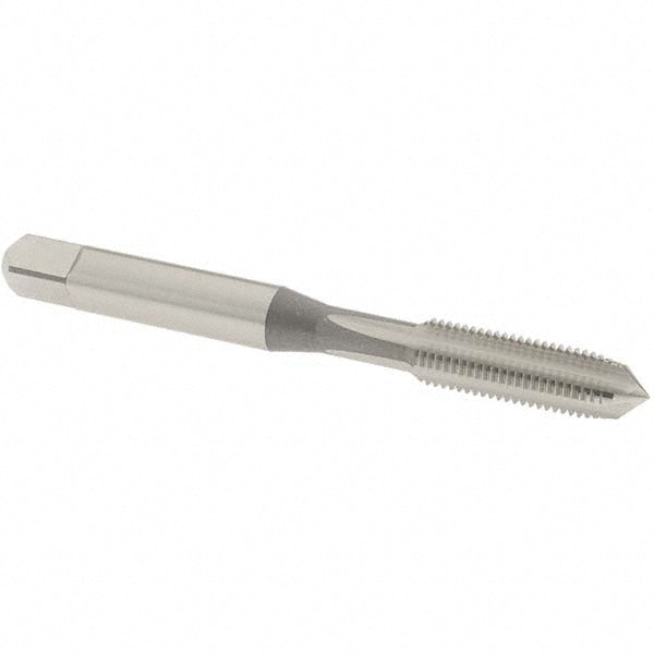 OSG 1680100 Straight Flute Tap 1/4-32 UNEF, 4 Flute, Plug Chamfer, High-Speed Steel, Bright/Uncoated Finish