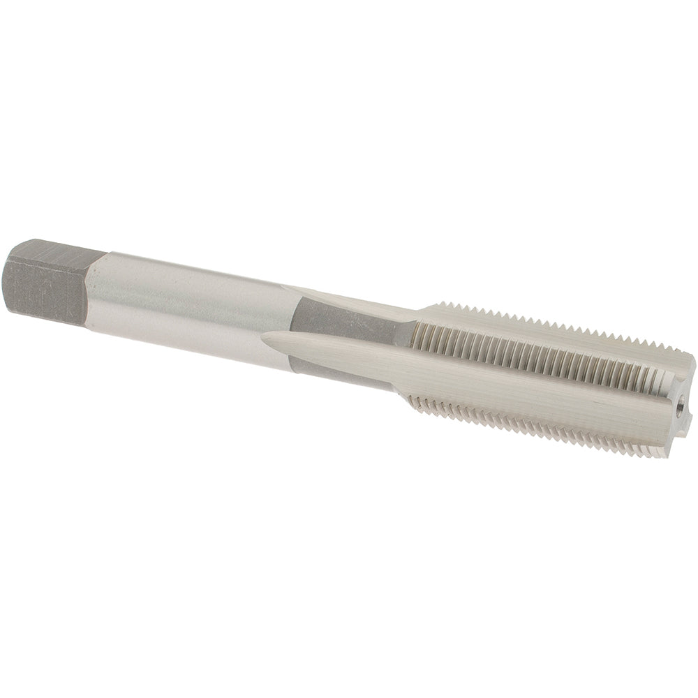 OSG 1681100 Straight Flute Tap 9/16-24 UNEF, 4 Flute, Plug Chamfer, High-Speed Steel, Bright/Uncoated Finish