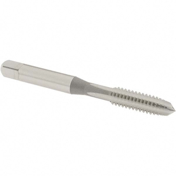 OSG 1660100 Straight Flute Tap 1/4-20 UNC, 4 Flute, Plug Chamfer, 3B Class of Fit, High-Speed Steel, Bright/Uncoated Finish