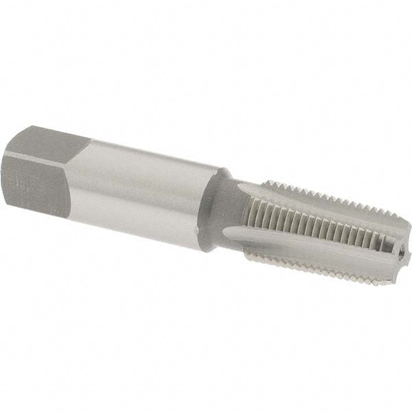 OSG 1312600 Standard Pipe Tap 1/8-27, NPTF, 4 Flutes, High Speed Steel, Bright/Uncoated