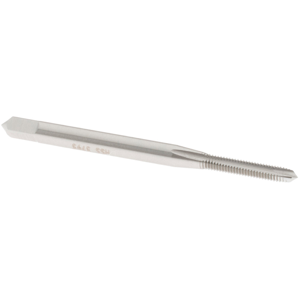 OSG 1982100 Spiral Point Tap M2.5x0.45 Metric, 2 Flutes, Plug Chamfer, 6H Class of Fit, HSS, Bright/Uncoated Coated