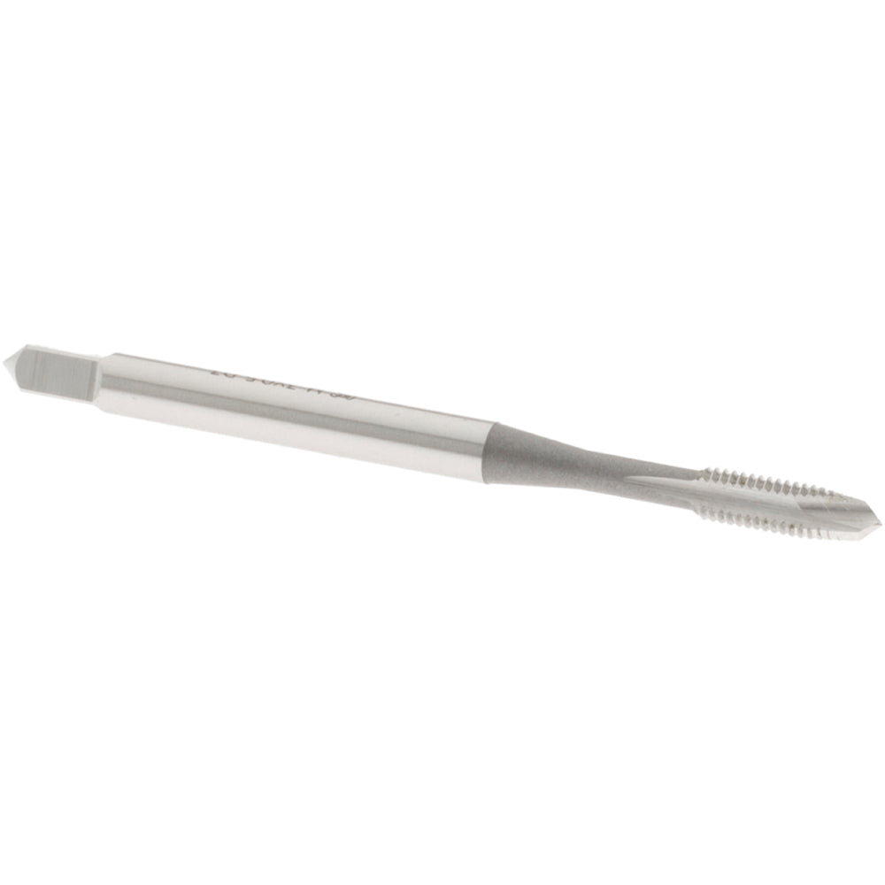 OSG 1980100 Spiral Point Tap M3x0.5 Metric, 2 Flutes, Plug Chamfer, 6H Class of Fit, HSS, Bright/Uncoated Coated