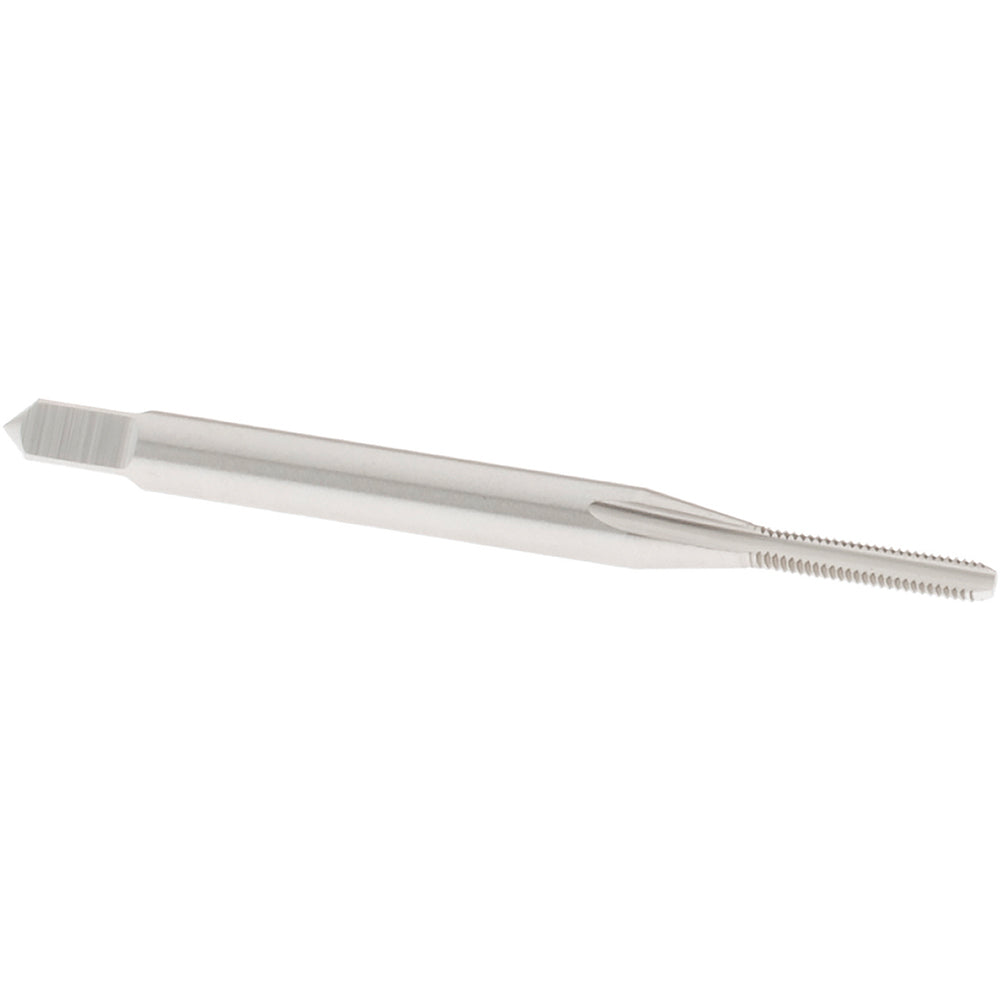 OSG 1010800 Straight Flute Tap #1-72 UNF, 2 Flute, Bottoming Chamfer, 2B Class of Fit, High-Speed Steel, Bright/Uncoated Finish
