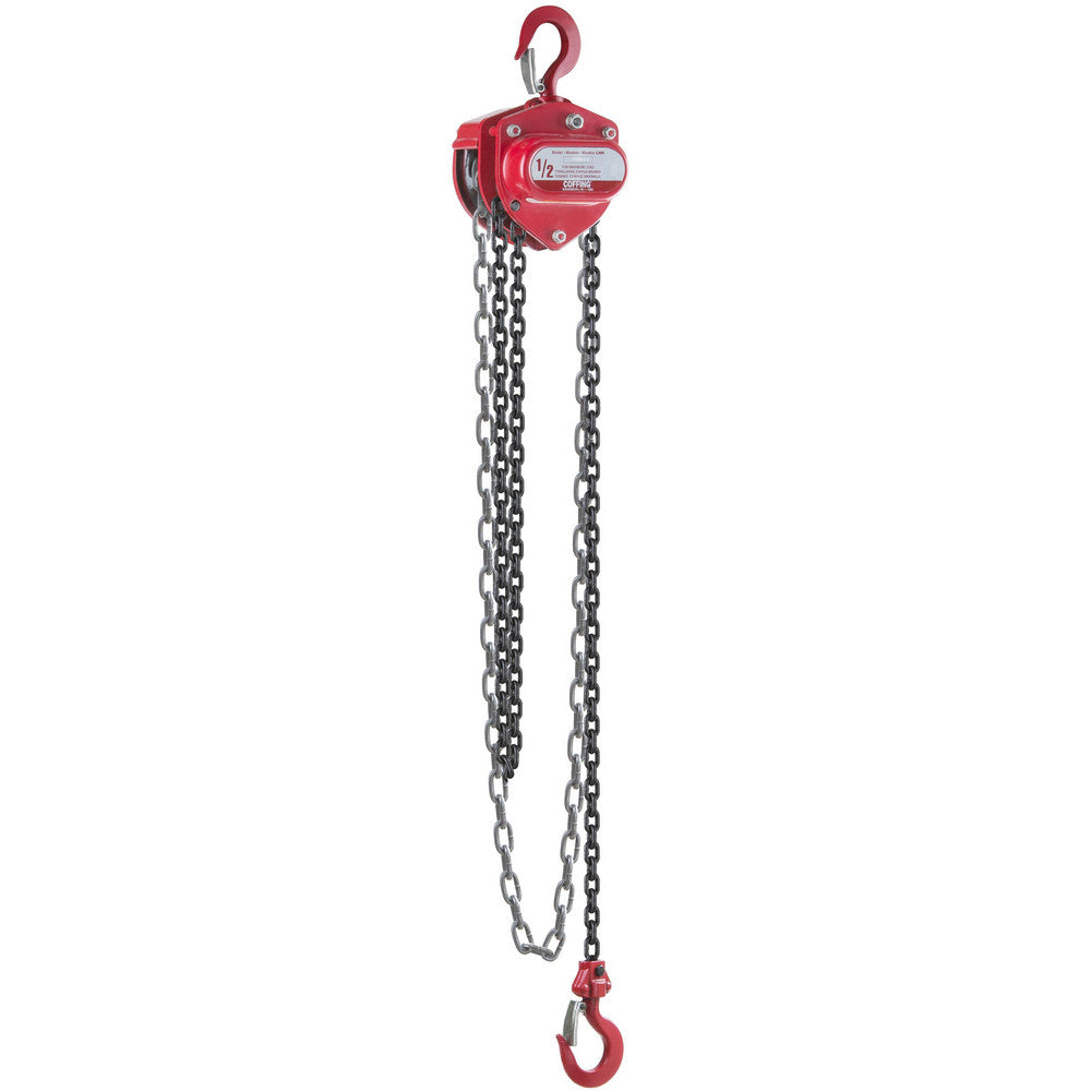 Coffing 08903WC Manual Lever Hoist 1000 lb Capacity, 10' Max Lift