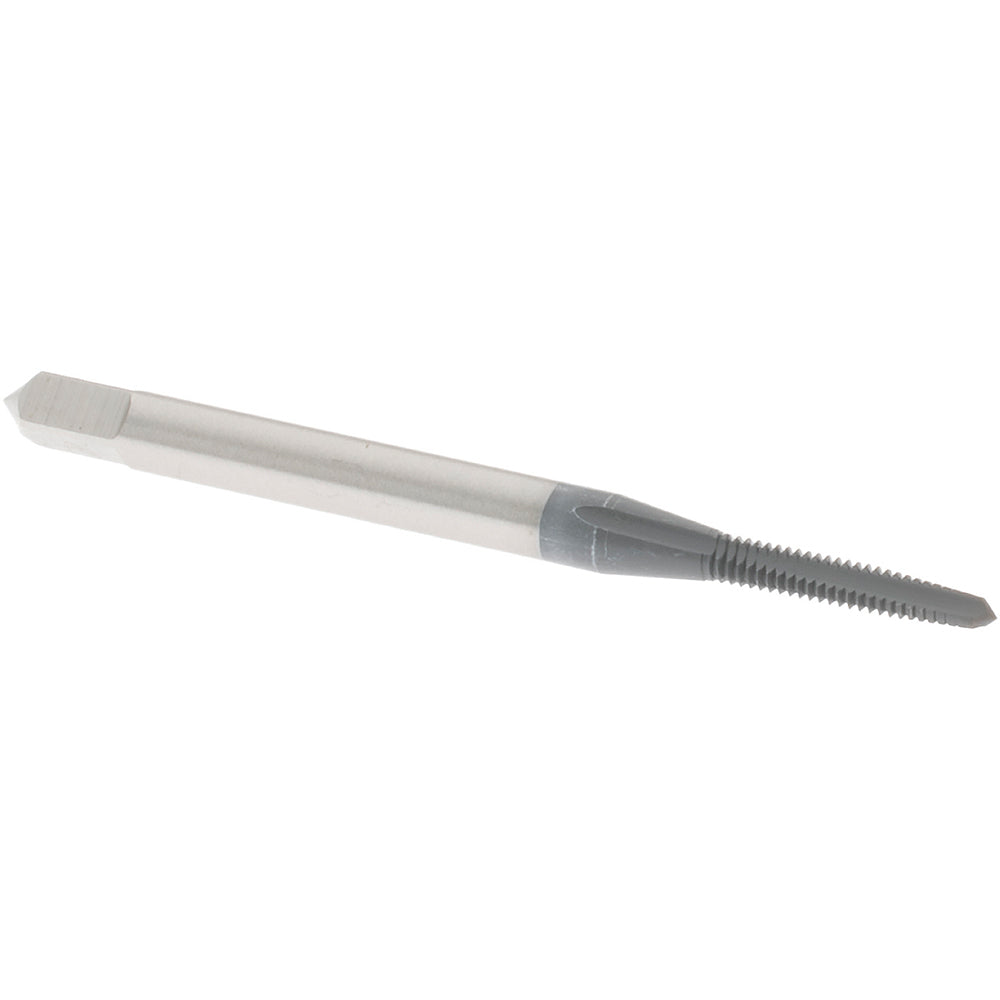OSG 1010902 Straight Flute Tap #2-56 UNC, 3 Flute, Taper Chamfer, 2B Class of Fit, High-Speed Steel