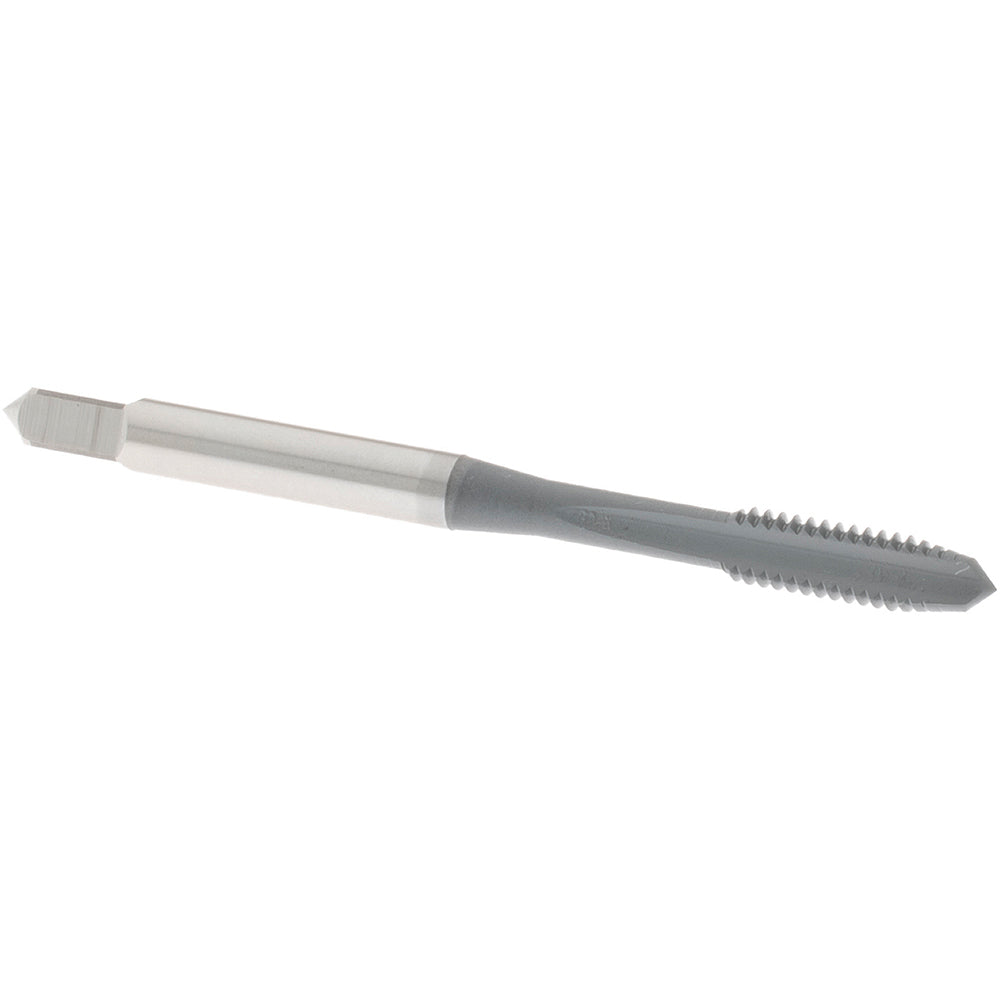 OSG 1073402 Straight Flute Tap #8-32 UNC, 2 Flute, Plug Chamfer, 2B Class of Fit, High-Speed Steel