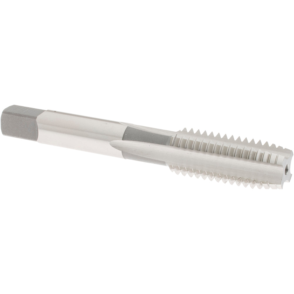 OSG 1123100 Straight Flute Tap 9/16-12 UNC, 4 Flute, Plug Chamfer, High-Speed Steel, Bright/Uncoated Finish