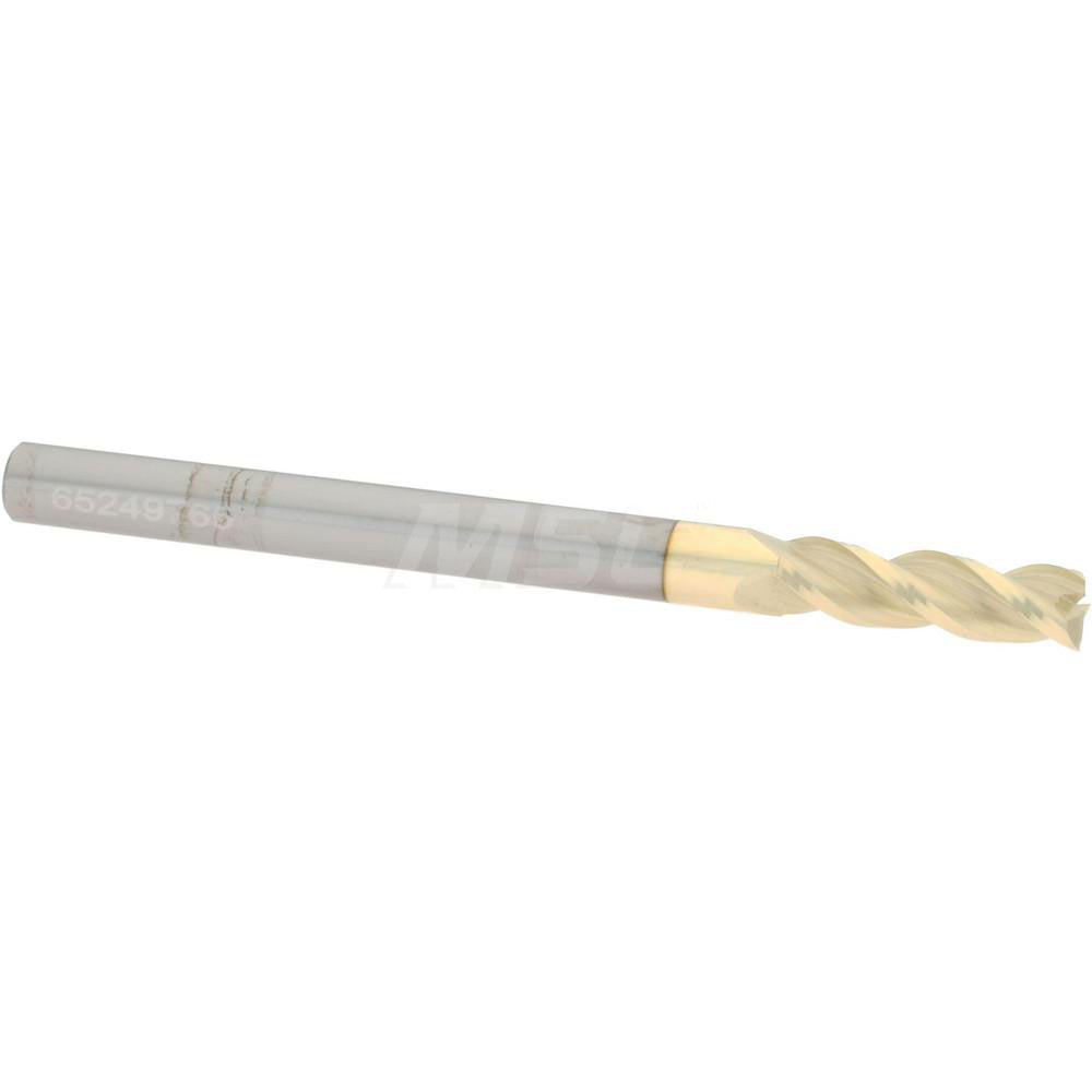 Accupro 314518 Square End Mill 3/16" Dia, 5/8" LOC, 3 Flute, Solid Carbide