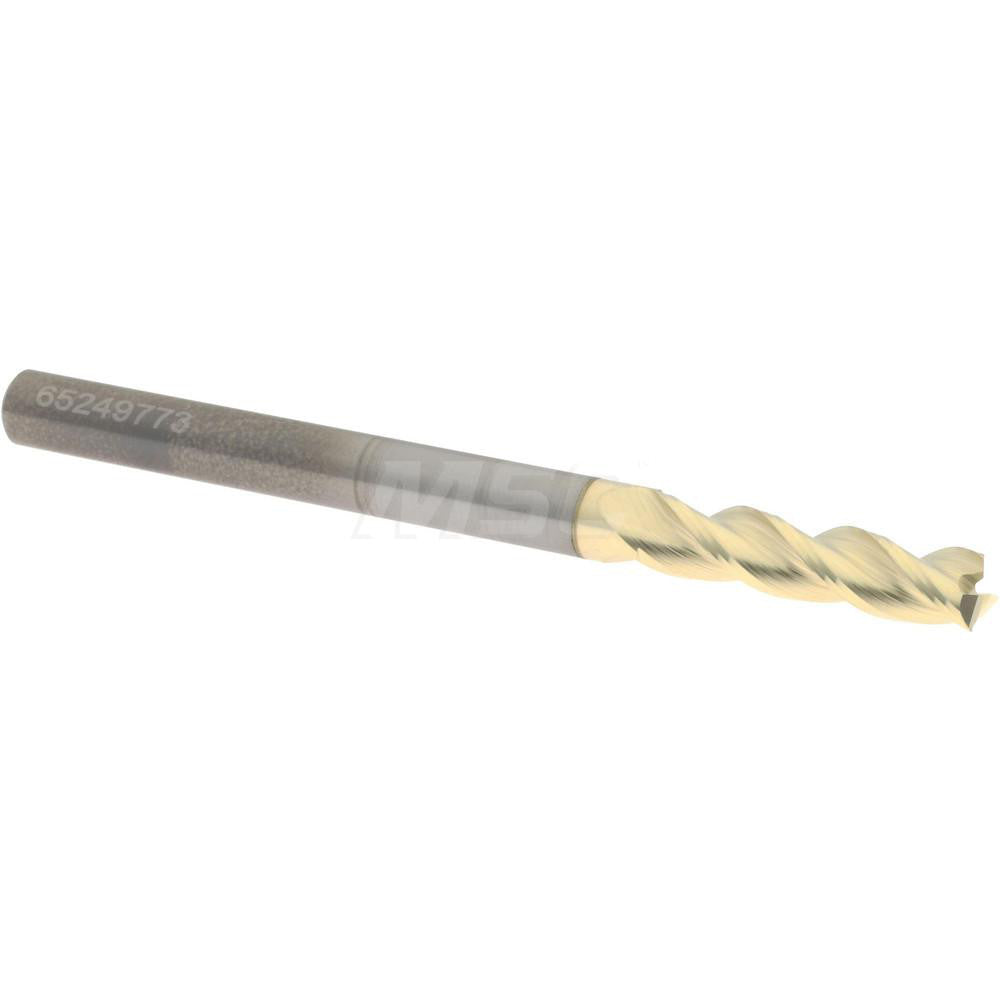 Accupro 314534 Square End Mill 3/16" Dia, 3/4" LOC, 3 Flute, Solid Carbide