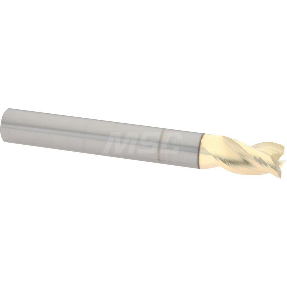 Accupro 314655 Square End Mill 5/16" Dia, 1/2" LOC, 3 Flute, Solid Carbide