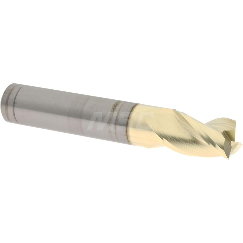 Accupro 314836 Square End Mill 1/2" Dia, 3/4" LOC, 3 Flute, Solid Carbide