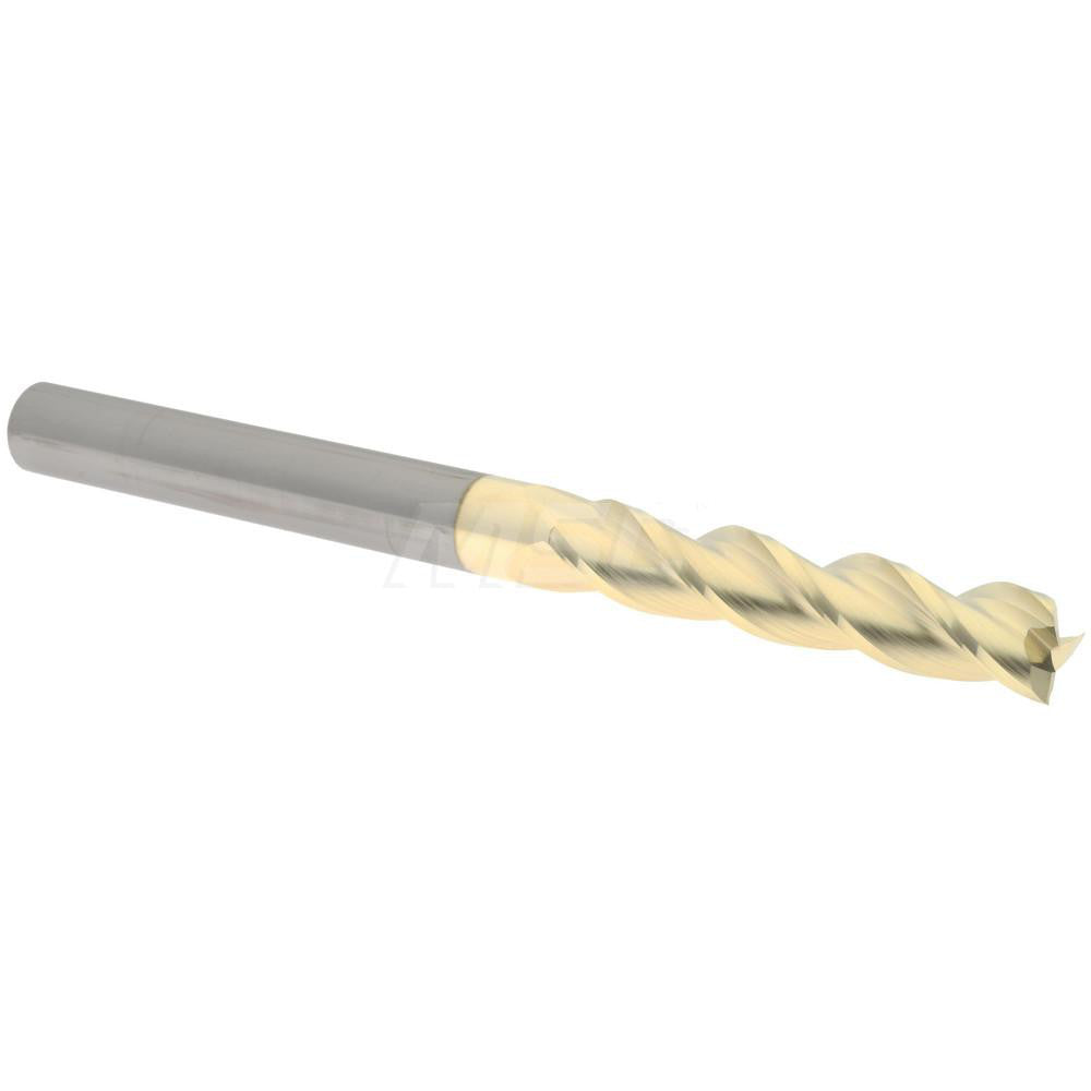 Accupro 314884 Square End Mill 1/2" Dia, 2-1/2" LOC, 3 Flute, Solid Carbide