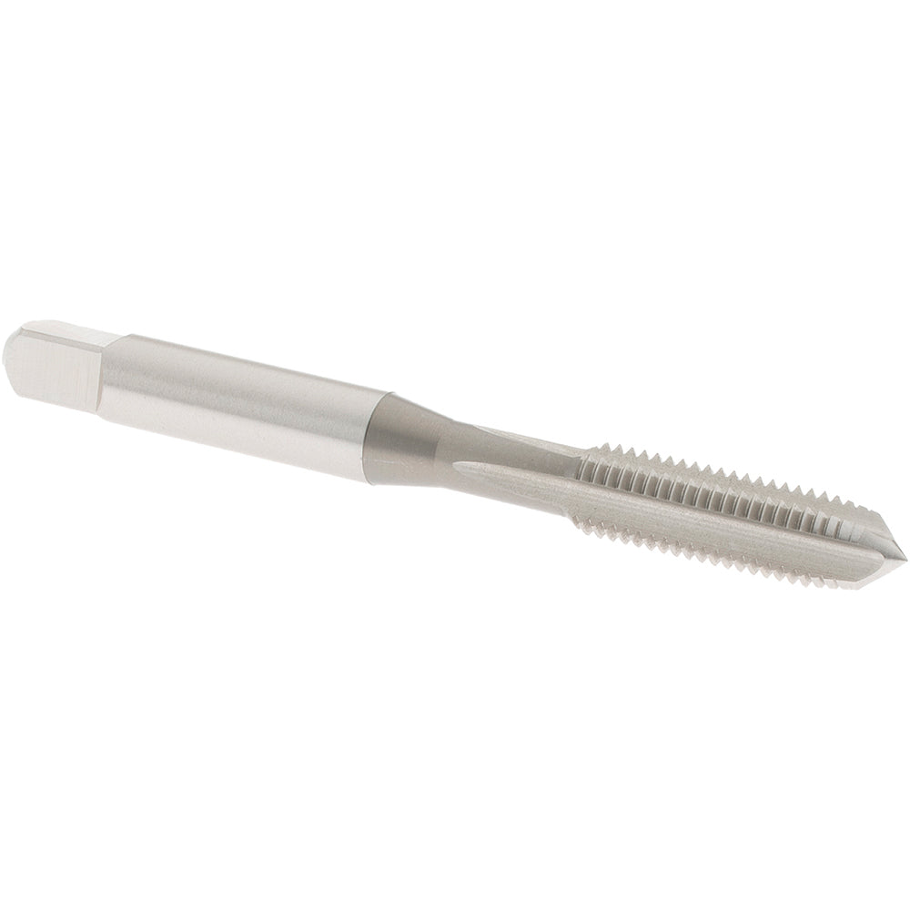 OSG 1130400 Straight Flute Tap 1/4-28 UNF, 4 Flute, Plug Chamfer, 2B Class of Fit, High-Speed Steel, Bright/Uncoated Finish