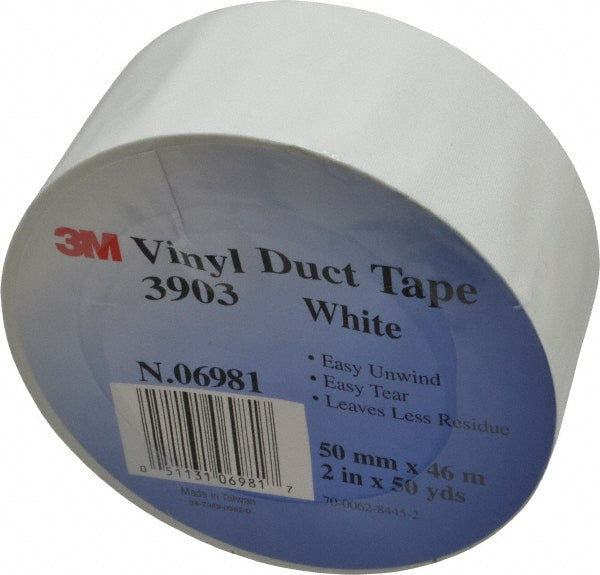 3M 7100148262 Duct Tape 2" Wide, 50 yd Long, 6.5 mil Thick, Vinyl