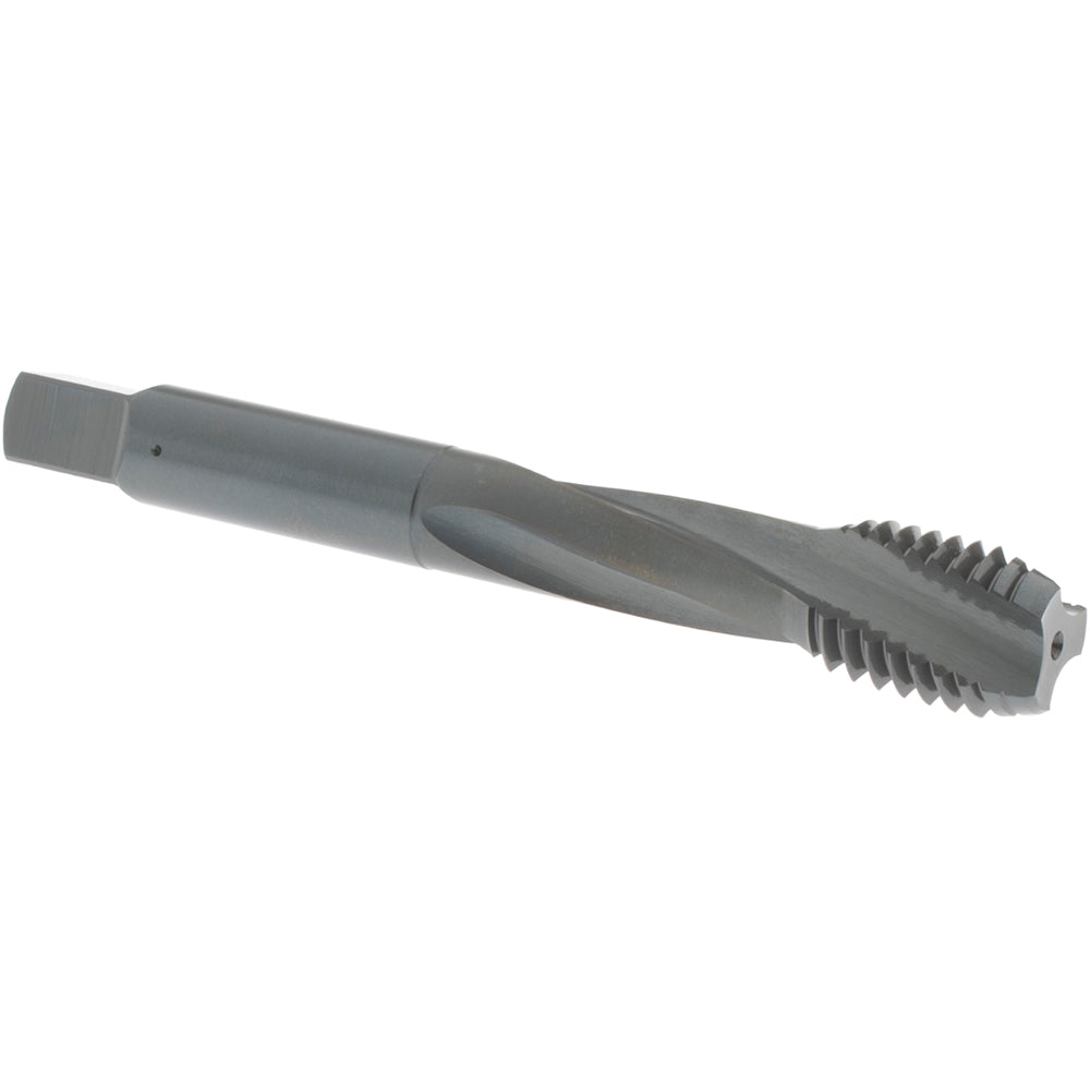 OSG 1706201 Spiral Flute Tap M12x1.75 Metric Coarse, 3 Flutes, Modified Bottoming, 6H Class of Fit, Powdered Metal, Oxide Coated