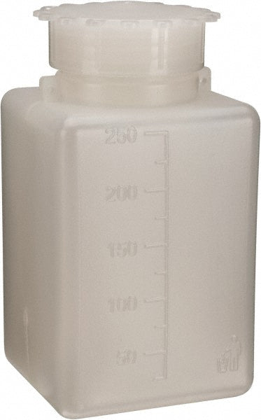 Dynalon Labware 226295-0250 Polyethylene Wide-Mouth Bottle 2.4" Width/Dia
