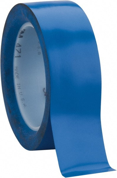 3M 7000048380 Floor & Aisle Marking Tape 1-1/2" Wide, 108' Long, 5.2 mil Thick, Vinyl