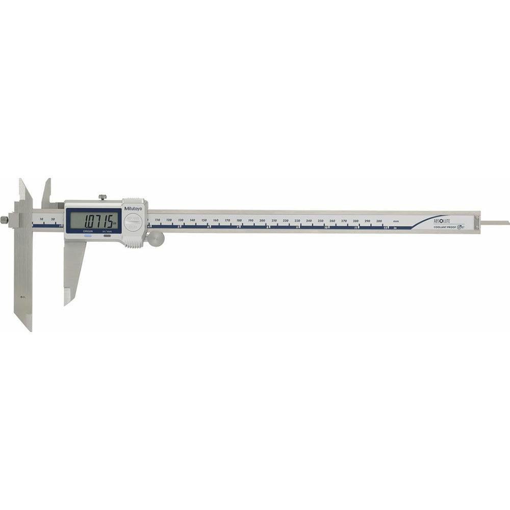 Mitutoyo 573-701-20 Electronic Caliper 150.00 mm, 6", 0.01 mm, 0.0005" Resolution, +/-0.02 mm, +/-0.0010" Accuracy, Data Output, Stainless Steel
