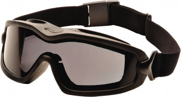 PYRAMEX GB6420SDT Safety Goggles Anti-Fog & Scratch-Resistant, Gray Polycarbonate Lenses