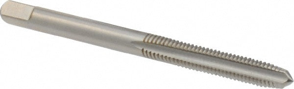 Dormer Pramet 5976770 Straight Flute Tap M4x0.7 Metric Coarse, 3 Flute, Plug Chamfer, 6H Class of Fit, HSS, Bright/Uncoated Finish