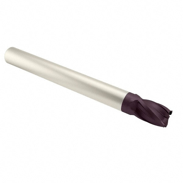 M.A. Ford 17712502A Corner Radius End Mill 1/8" Dia, 1/8" LOC, 0.015" Radius, 4 Flutes, Solid Carbide