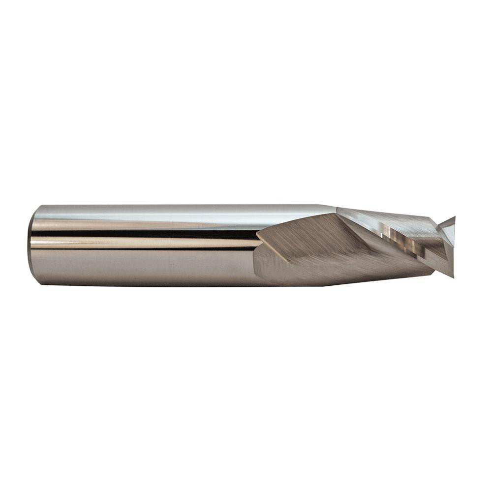 M.A. Ford 16403500 Square End Mill 0.0350" Dia, 0.0700" LOC, 2 Flute, Solid Carbide