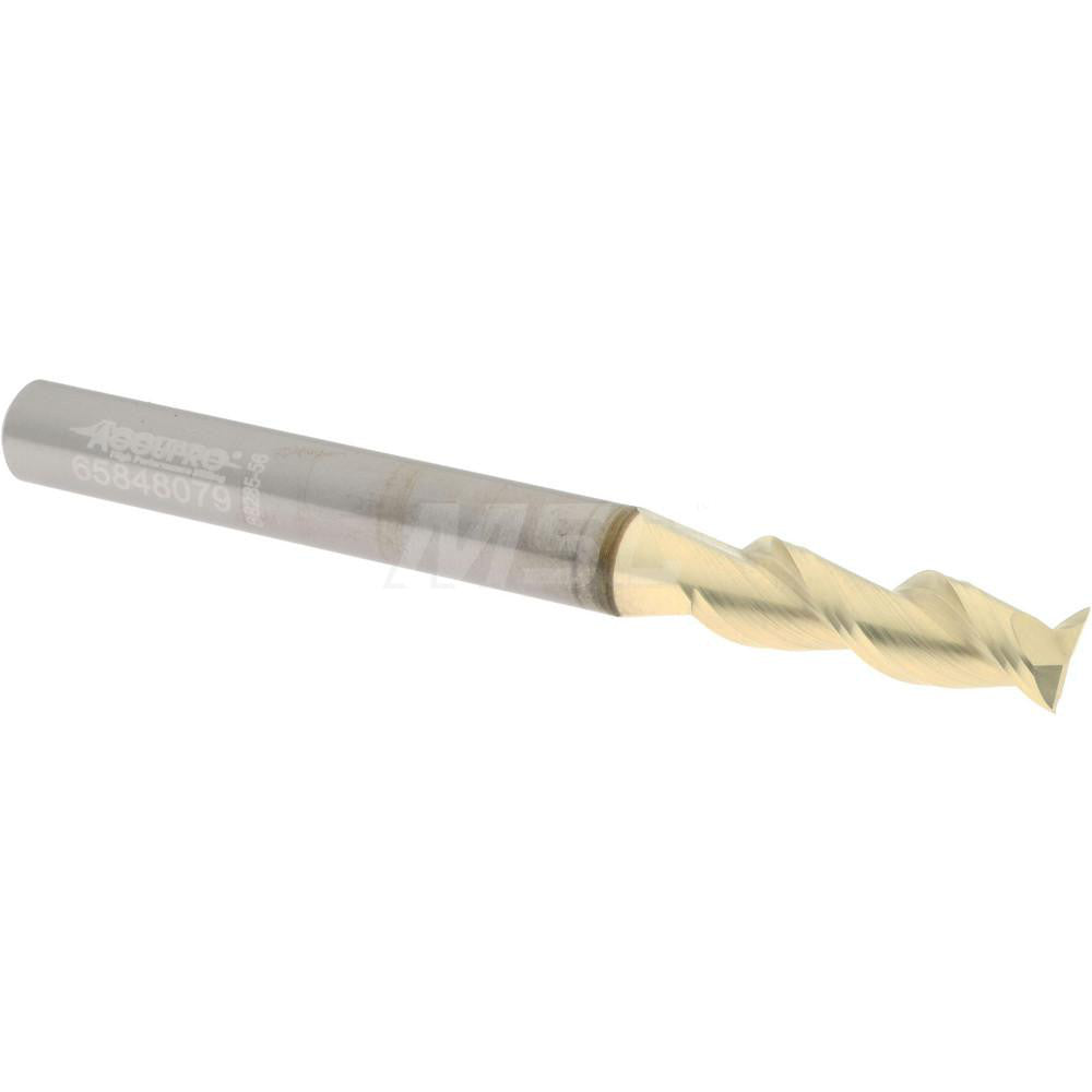 Accupro 2500449 Square End Mill 6 mm Dia, 19 mm LOC, 2 Flute, Solid Carbide