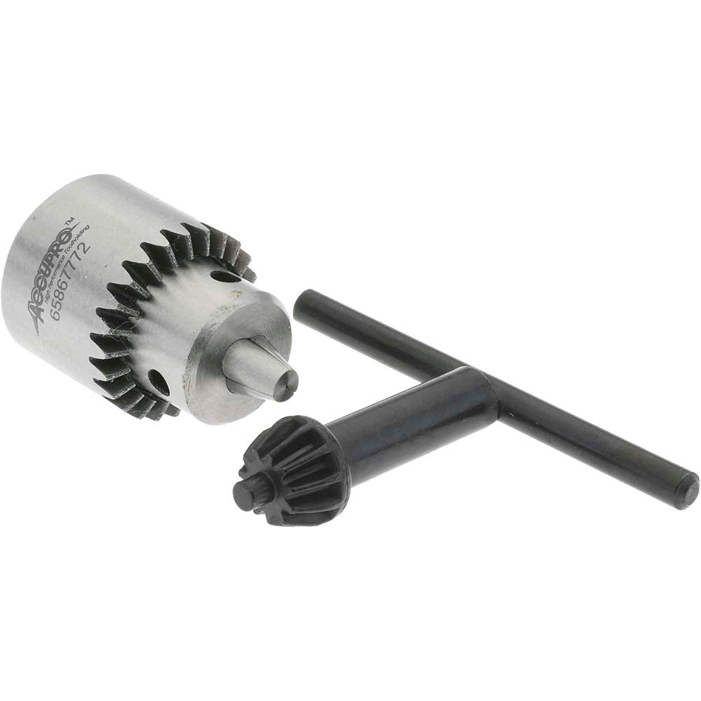 Accupro CY00412000MSC Drill Chuck 1/64 to 5/32" Capacity, Tapered Mount, JT0