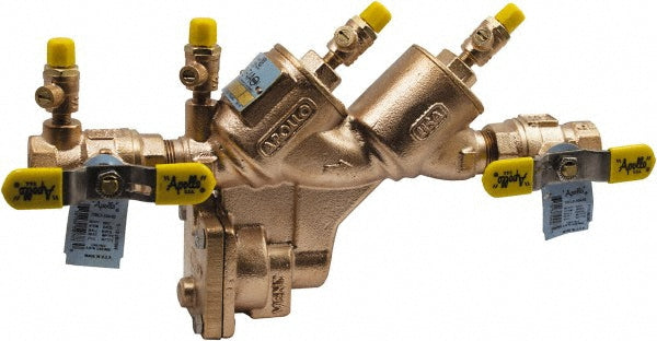 Apollo 4ALF204A2F 3/4 Thread, 175 psi WOG Rating, Bronze Reduced Pressure Backflow Preventer Valve