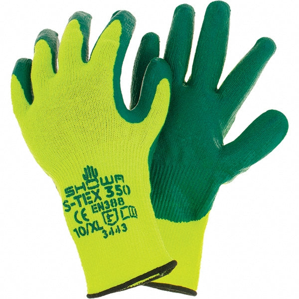 SHOWA S-TEX350XL-10 Cut & Puncture-Resistant Gloves Size XL, Polyester & Stainless Steel