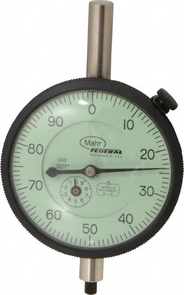 Mahr 2011270 Dial Drop Indicator 1.0000" Max Measurement, 0-100 Dial Reading, 0.001000" Accuracy