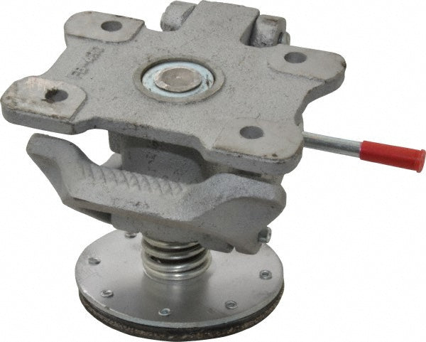 Albion 930LF0430S 5-11/32" Mounting Height, Position Floor Lock for 4" Diam Caster Wheels