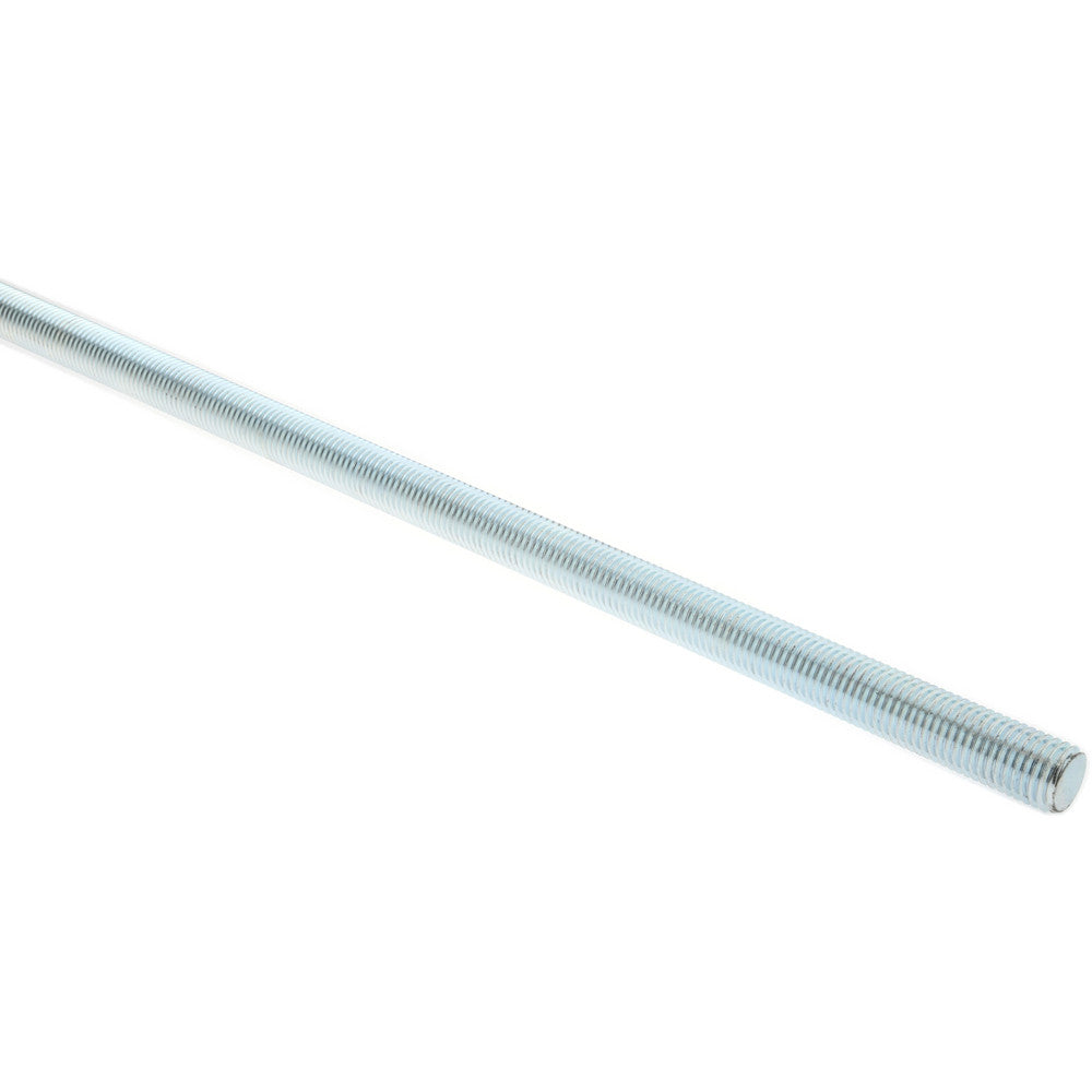 All America Threaded Products 03156 General-Purpose Threaded Rod 7/8-9, 6' OAL, Low-Carbon Steel, Zinc Finish