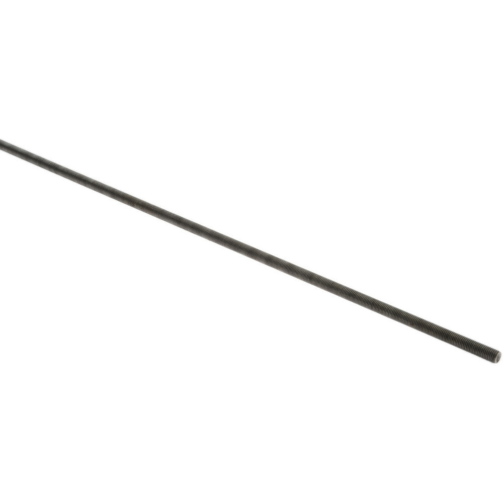 ALL AMERICA THREADED PRODUCTS 21603 General-Purpose Threaded Rod 5/16-24, 6' OAL, Low-Carbon Steel, Oil Finish