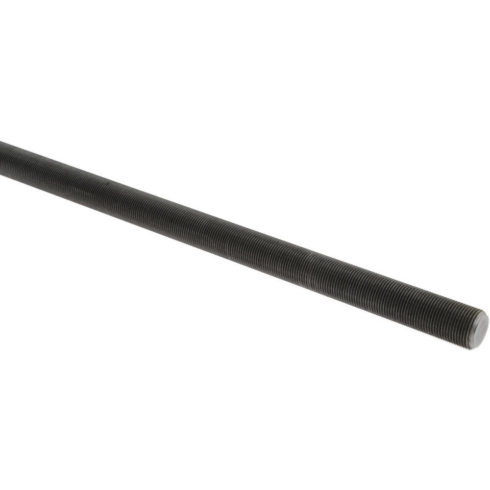 All America Threaded Products 21608 General-Purpose Threaded Rod 1-14, 6' OAL, Low-Carbon Steel, Oil Finish