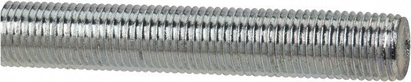 ALL AMERICA THREADED PRODUCTS 20604 General-Purpose Threaded Rod 3/8-24, 6' OAL, Low-Carbon Steel, Zinc Finish