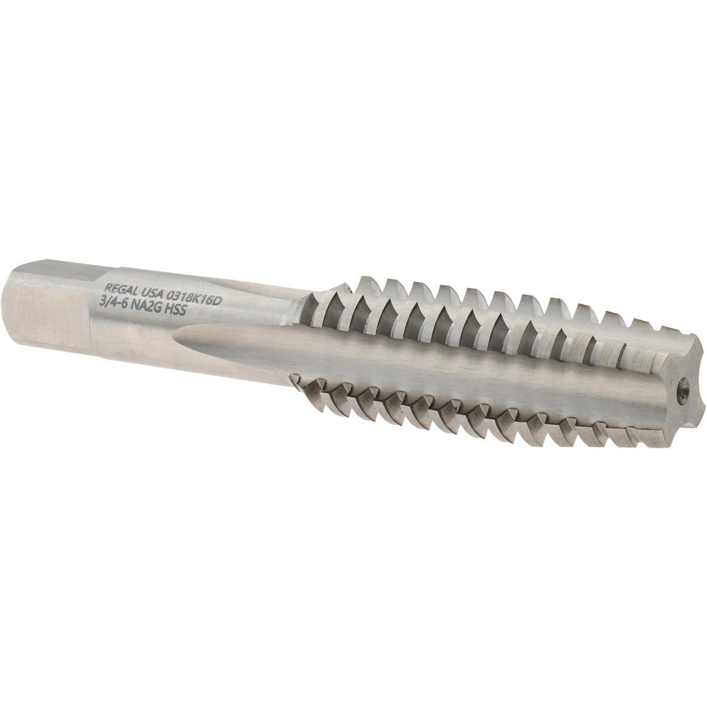 Regal Cutting Tools 015243AS Acme Thread Tap 3/4-6, Right Hand Thread, 2G, 4 Flute, Plug Chamfer