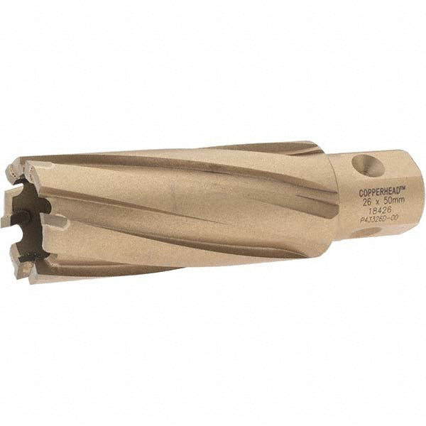 Hougen 18426 Annular Cutter 1.0236" Dia, 2" Depth of Cut, Carbide Tipped
